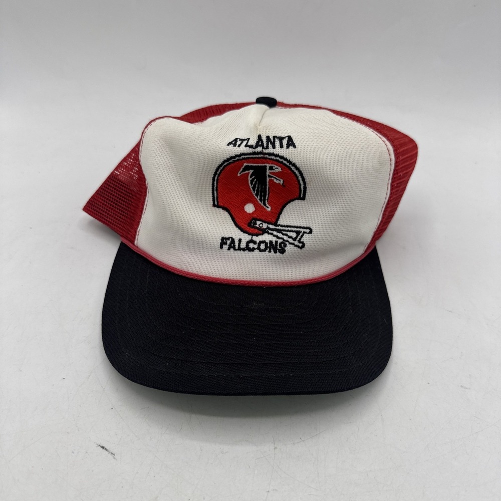 Vintage Atlanta Falcons Trucker Hat Sports Unlimited NFL Baseball Cap Snapback‎